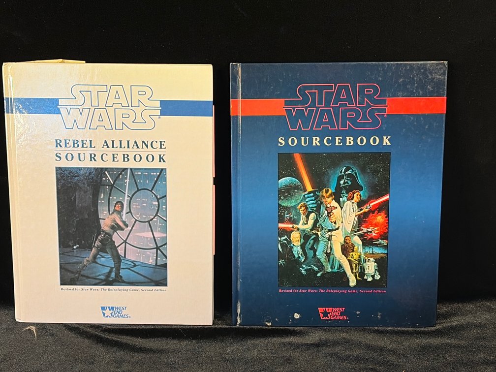 (2) Star Wars source book West End games