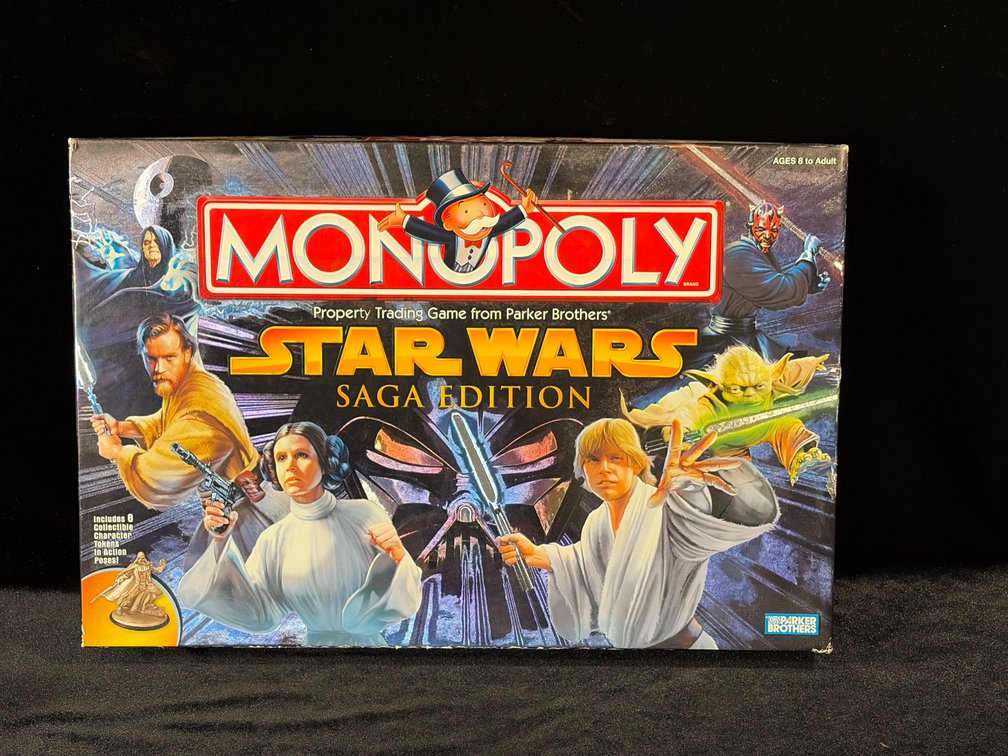 Star Wars Saga edition Monopoly board game
