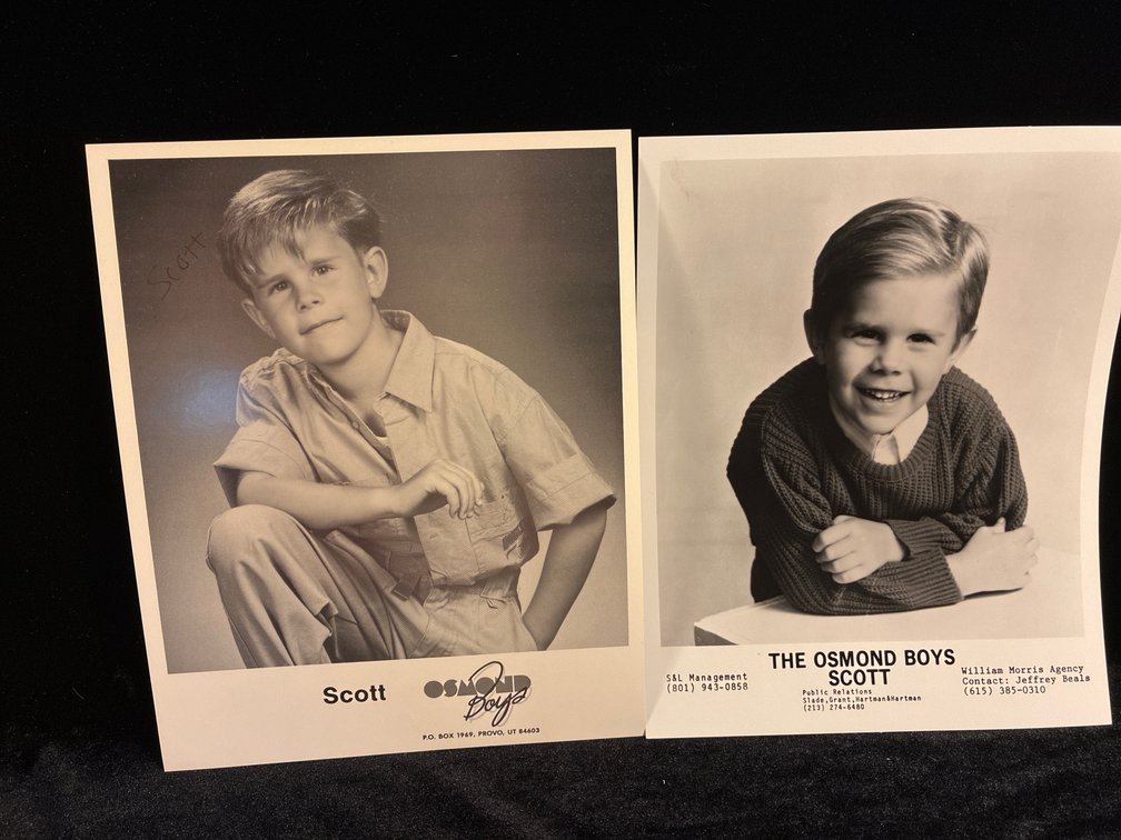 Scott Osmond Autograph and Picture