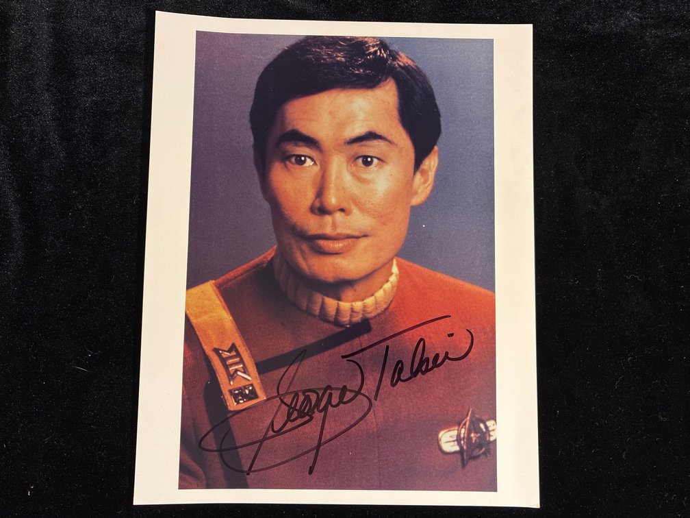 Star Trek Autograph George Takei