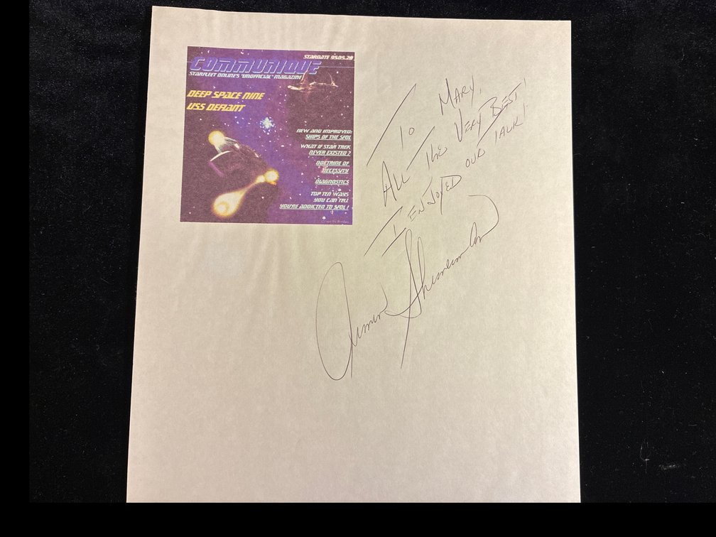 Star Trek Autograph Armin Shimerman