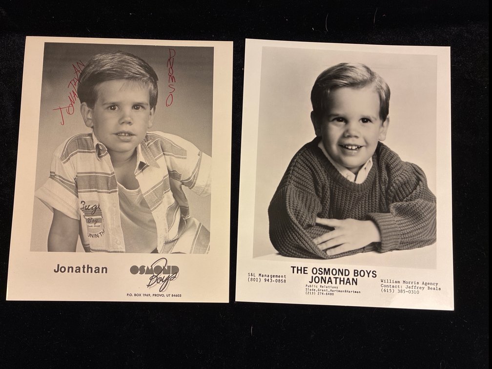 Johnathan Osmond Autograph and Picture