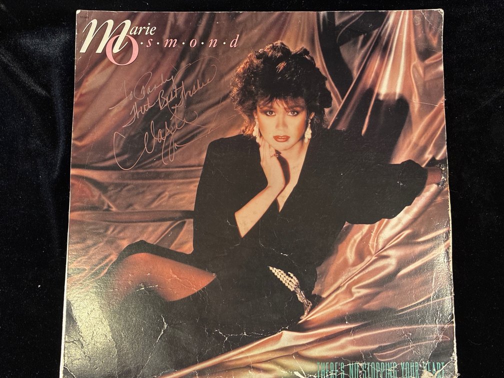 Marie Osmond Signed Vinyl