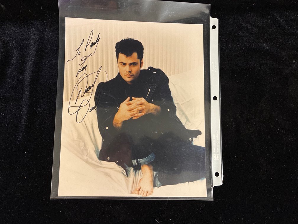 Autographed Osmond Picture