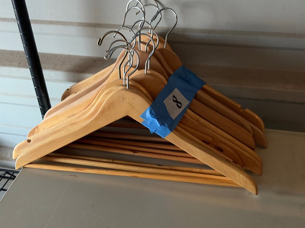 Wooden hangers