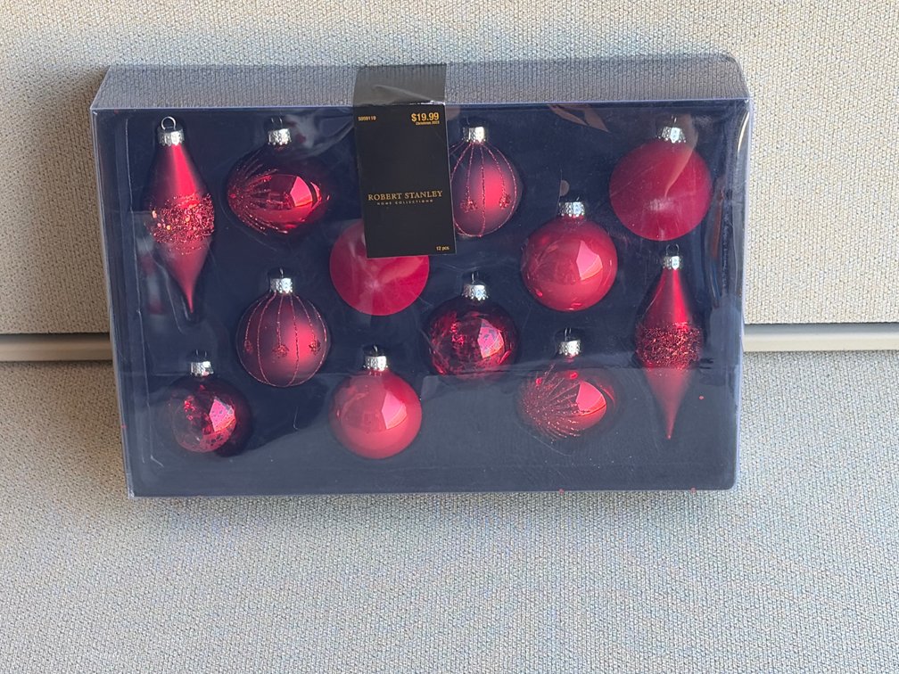 Red ornaments