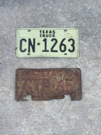 70’s plates