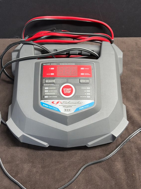 Schumacher three amp battery charger