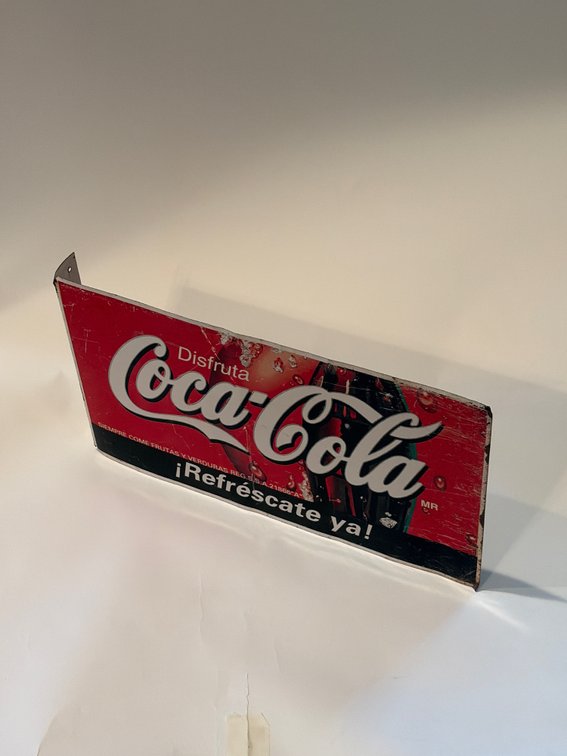 Coca-Cola Refrescate vintage double-sided