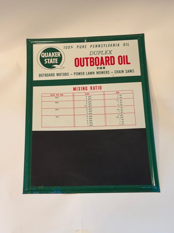 Quaker State outboard oil
