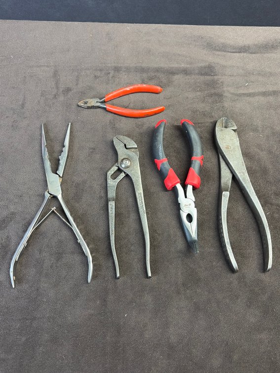 Channel wire cutters, needle nose