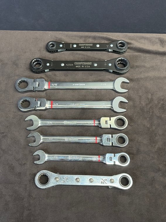 Craftsman and Kobalt Ratchet wrenches