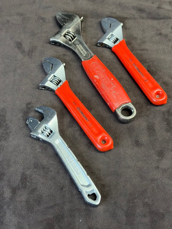 Crescent wrenches