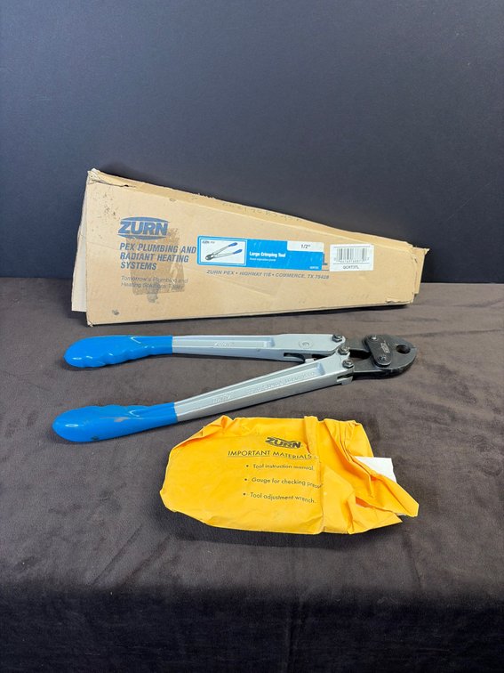 Zurn PEX large crimping tool