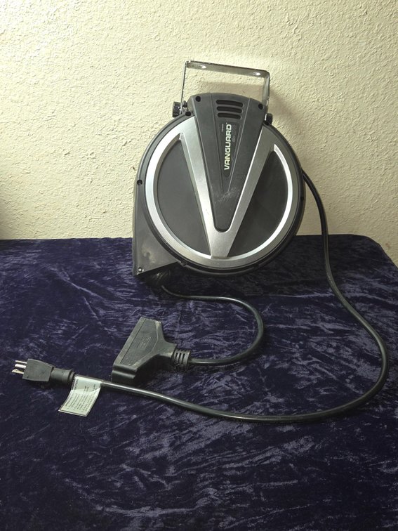 Vanguard 40 ft Retractable Extension Cord Reel
