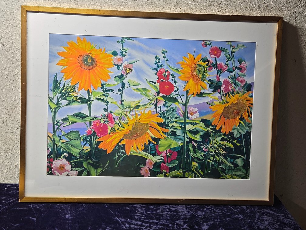 "Sunsation" by artist Mary Weinstein (also known as Mary Backer)
