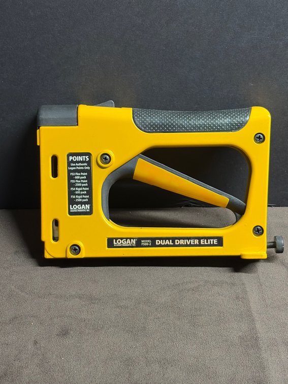 Logan F500-2 dual driver elite stapler
