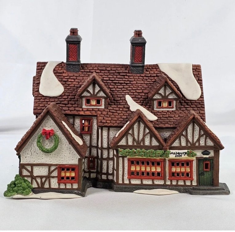 Department 56 Heritage Village Collection box for the Dickens' Village Series model named "Ashbury Inn"