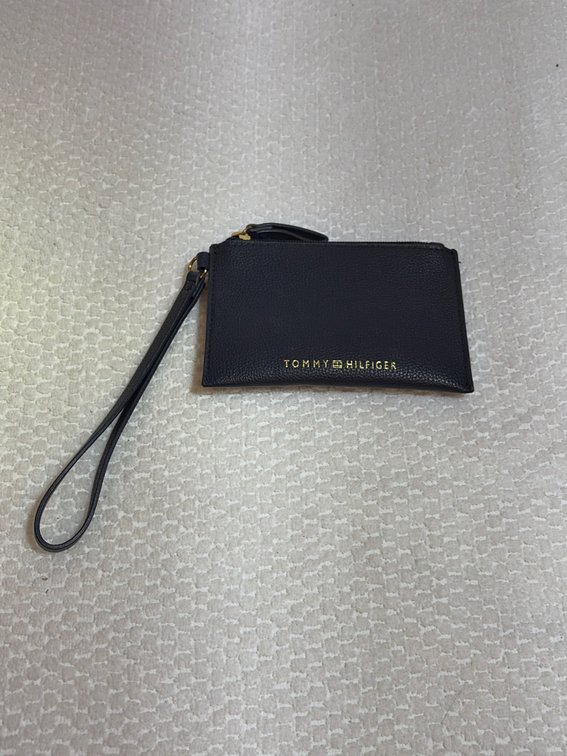 Tommy Hilfiger Navy Wristlet