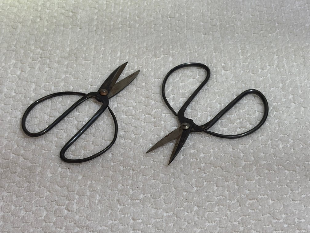 Antique scissors