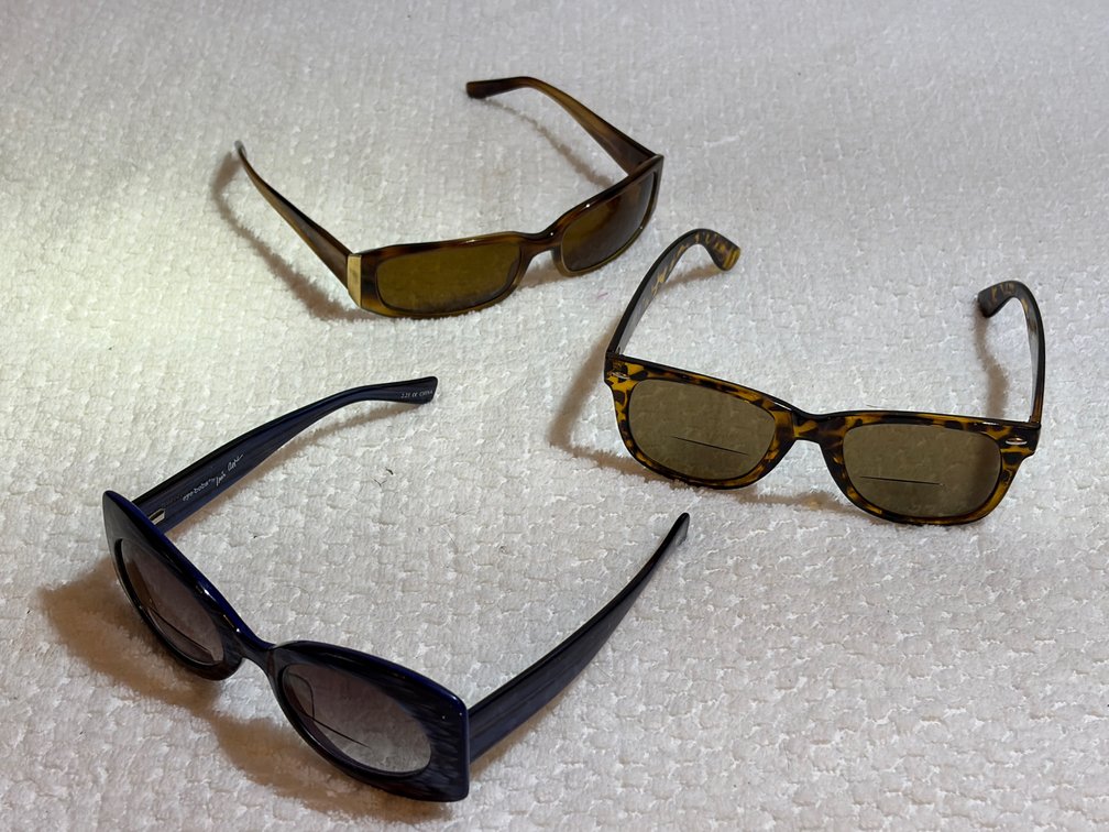 3 pairs of Sunglasses