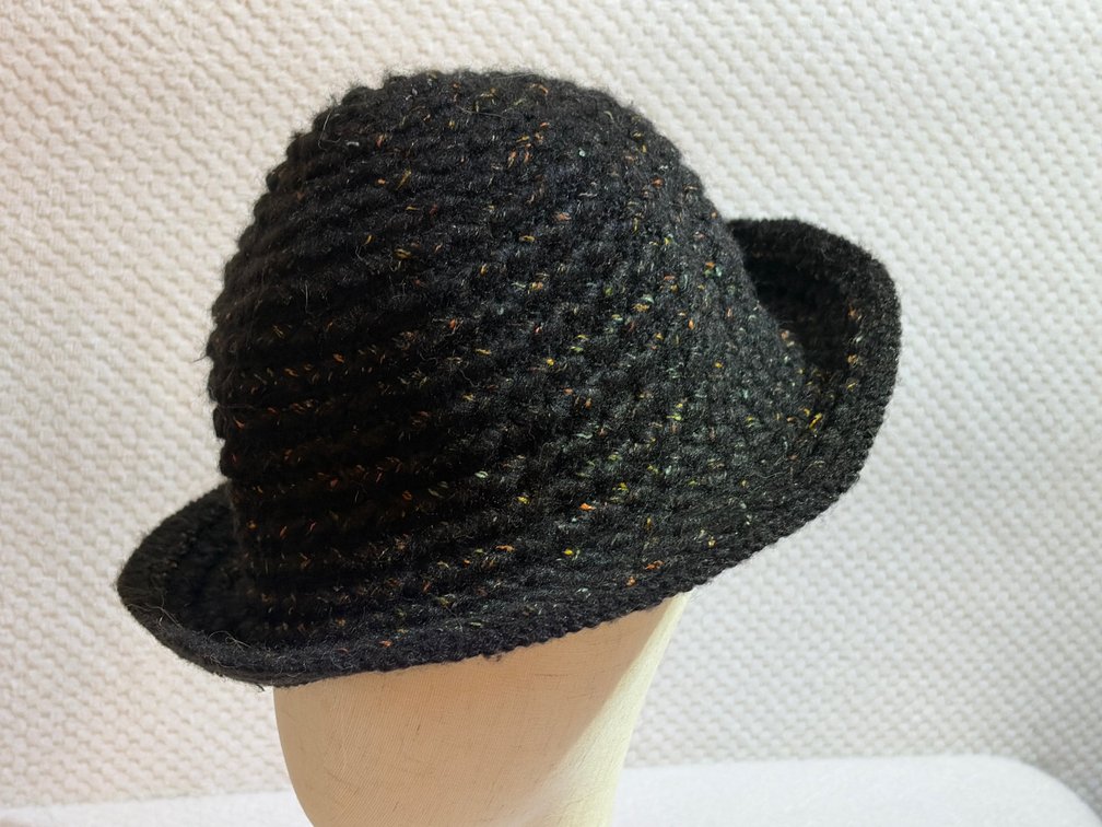 Knit Textured Cloche Hat