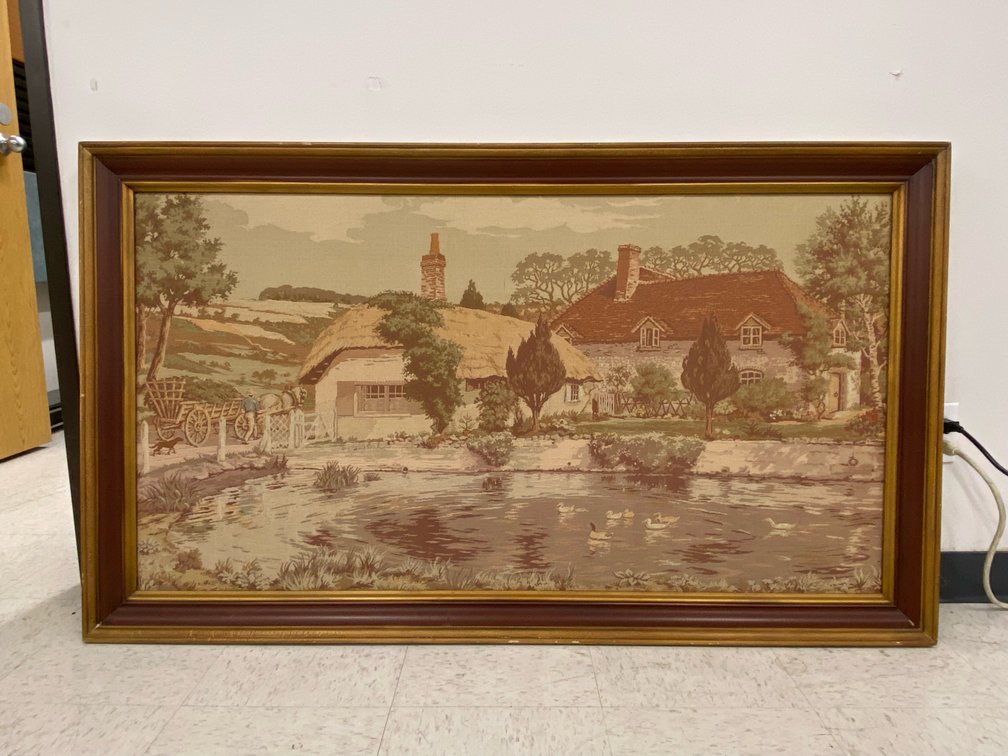 4. English Country Needlepoint x” x  x”