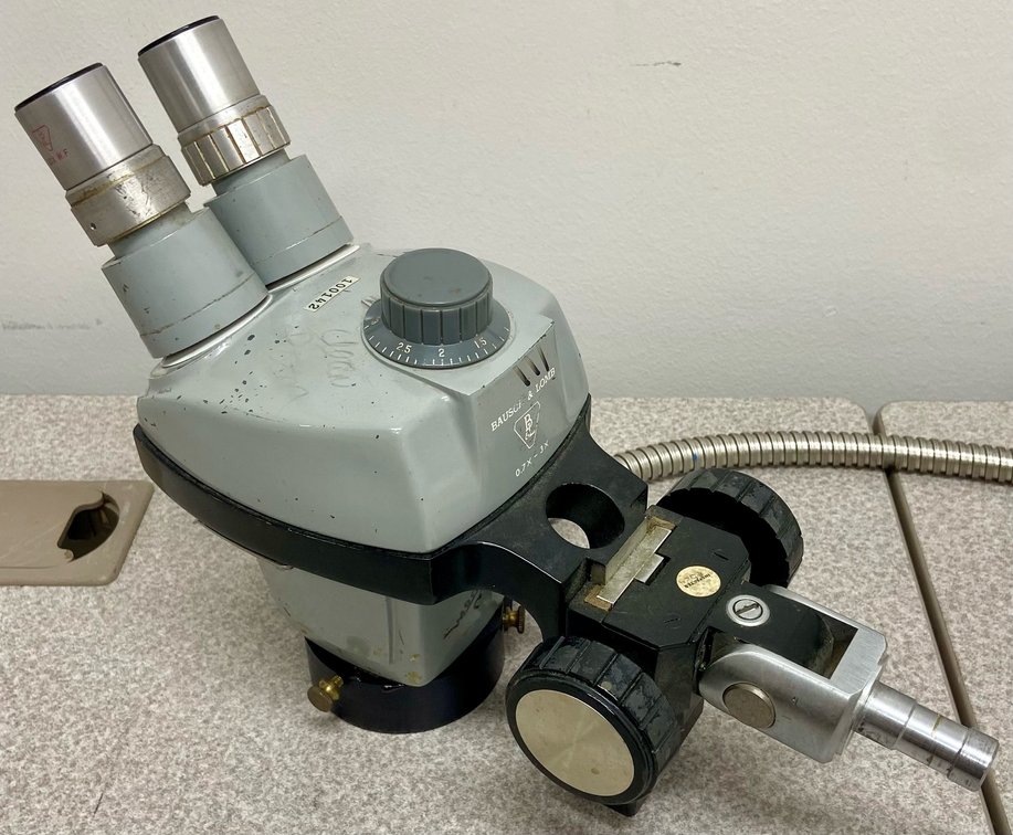 24. B&L StereoZoom 4, 0.7-3X with 10X Wide Field Eyepieces
