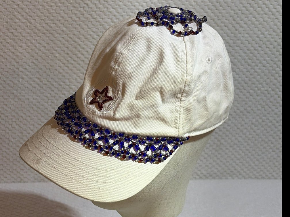 Beaded Baseball cap