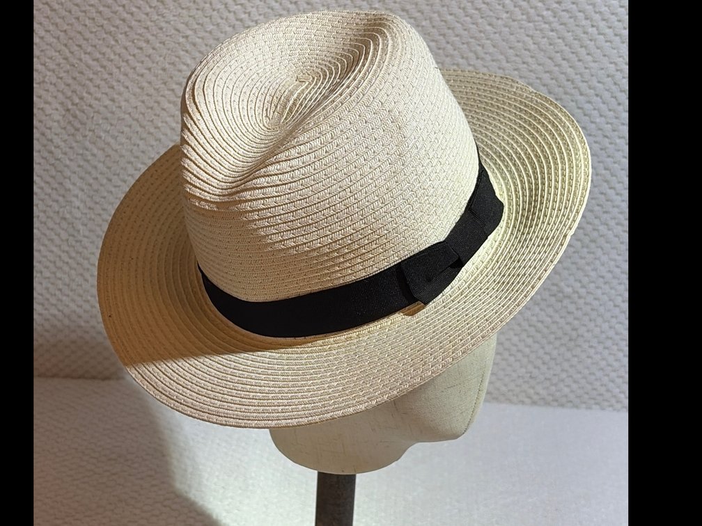 Vintage Straw Fedora