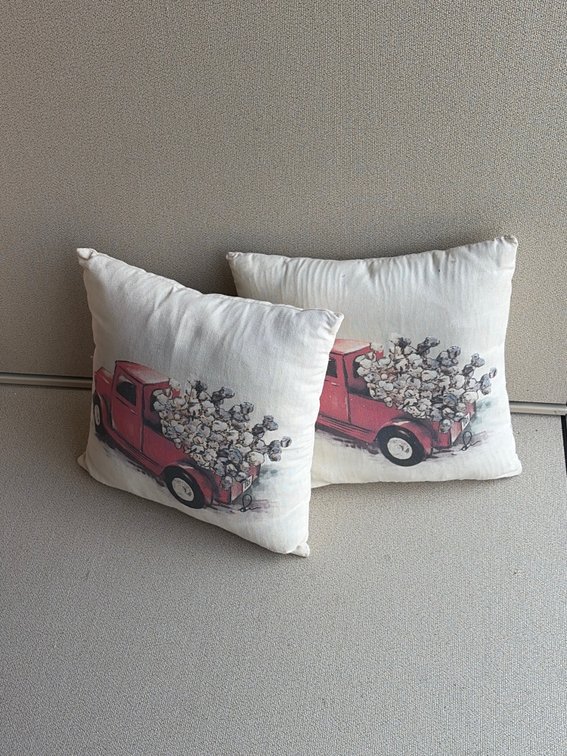 Popcorn pick up pillows