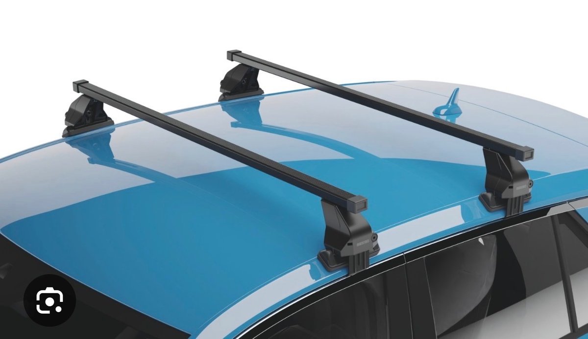 Menabo omega XL two piece car roof rack new in the box