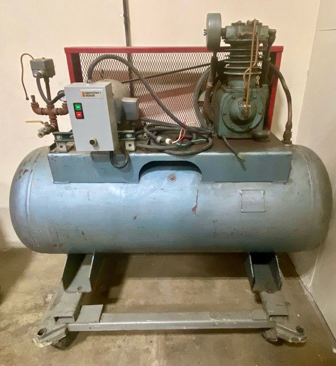 47. Kellogg-American 332TV Air Compressor. Additional details to follow