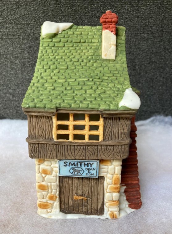 Department 56 Dickens' Village Series: Bean & Son Smithy Shop