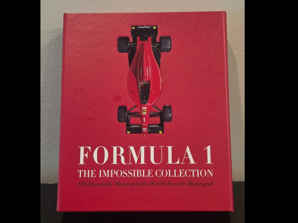 Formula 1: The Impossible Collection luxury coffee table book by Assouline