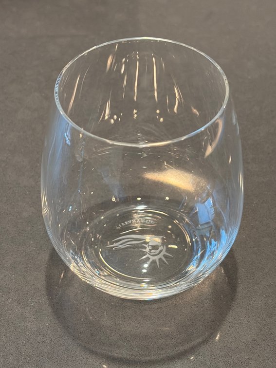 Tiffany Wine Glass.