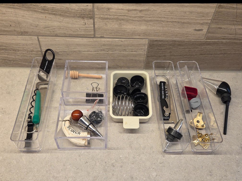 Kitchen Accessories with Organizer Trays