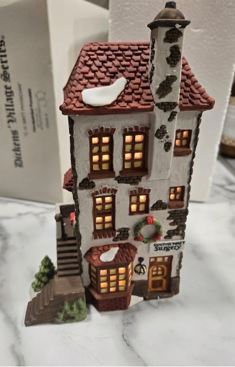 Department 56 Dickens' Village Series piece titled "C. H. Watt Physician"