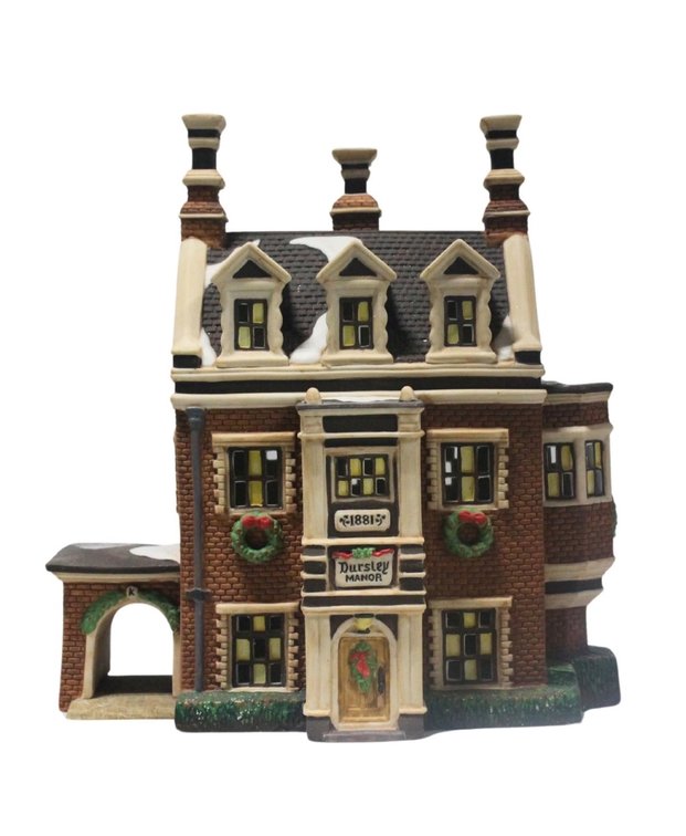 vintage Department 56 Dickens Village Series "Dursley Manor"