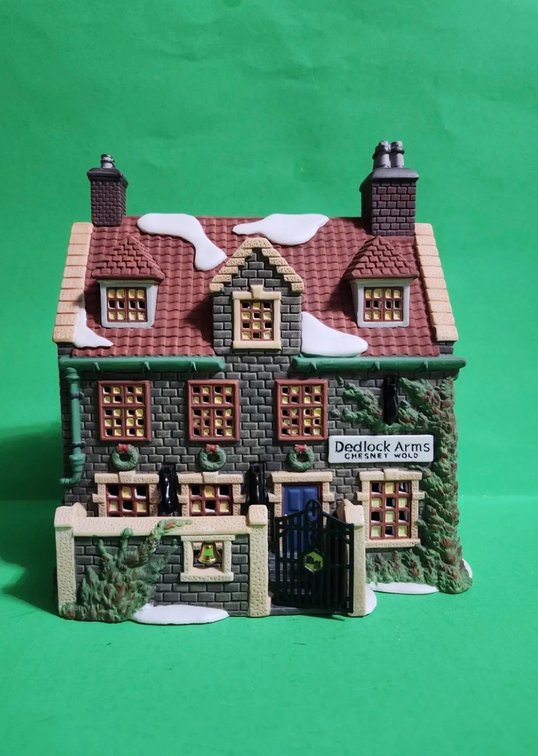 Department 56 Dickens' Village Series building called "Dedlock Arms"