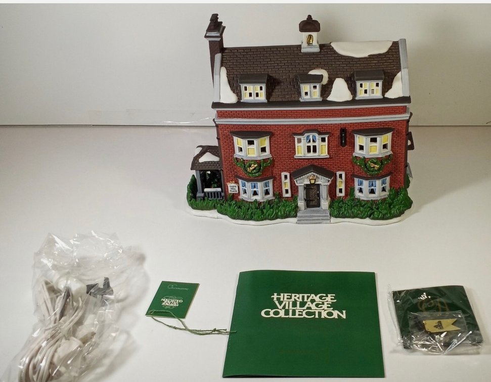 Department 56 Dickens' Village Series collectible piece called "Gad's Hill Place,"