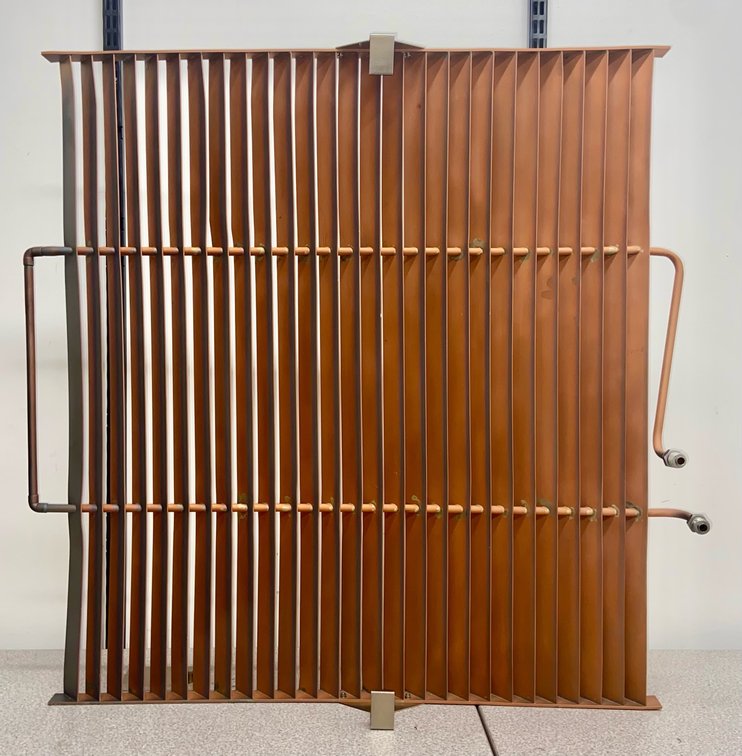 93. 30” X 30” Water-Cooled Baffle for Temescal FCE-4000 Box Coater