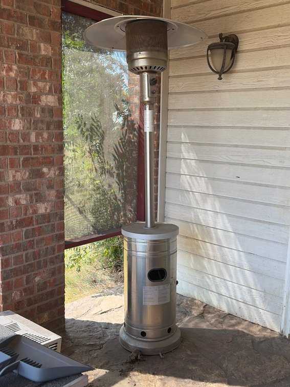 Propane, outdoor tower heater