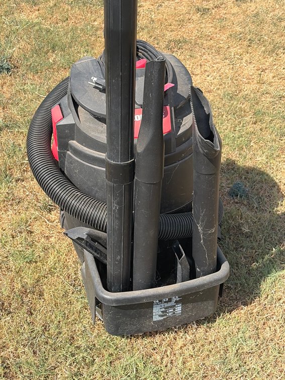 Advanced motor technology shop vac