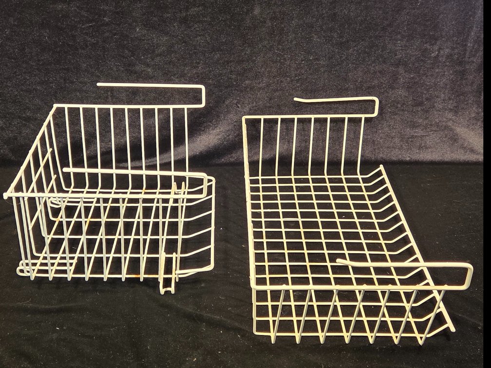 2 Under shelf Hanging Storage Baskets