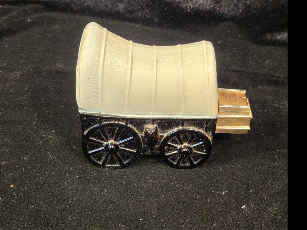 1970s Vintage Avon Covered Wagon Wild Country After Shave