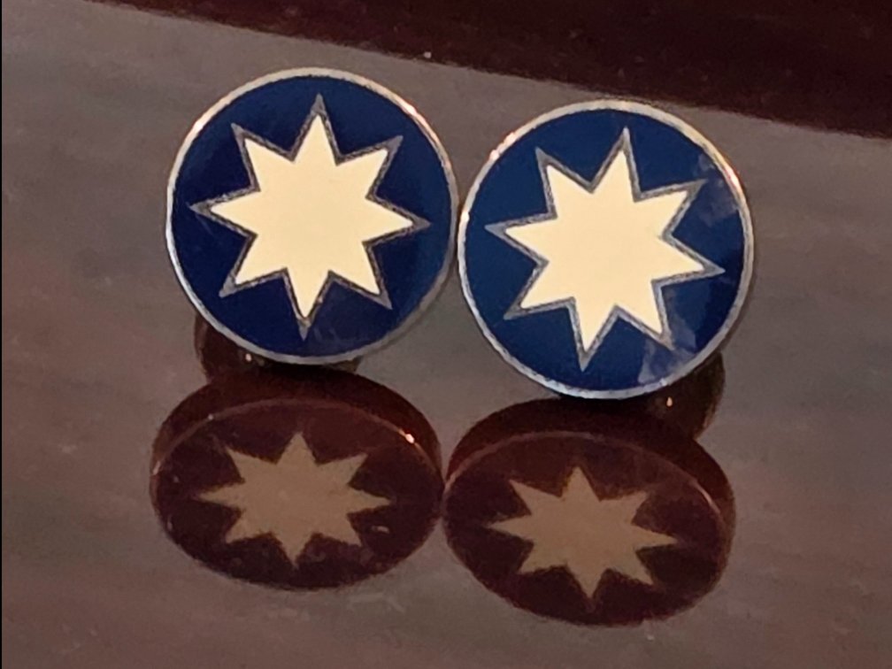 Seiger Designer Star Cufflinks