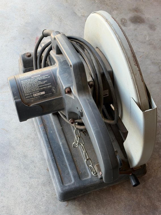 Craftsman 14 inch chopsaw 3.5 hp
