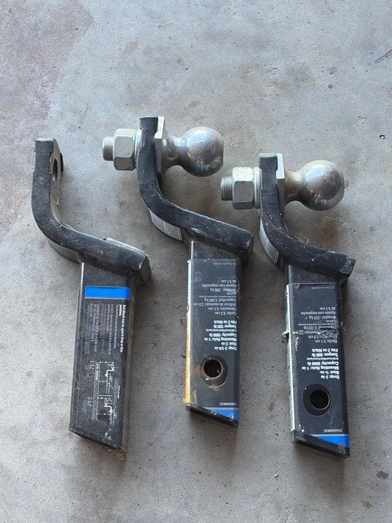 (3) Reese receiver hitch