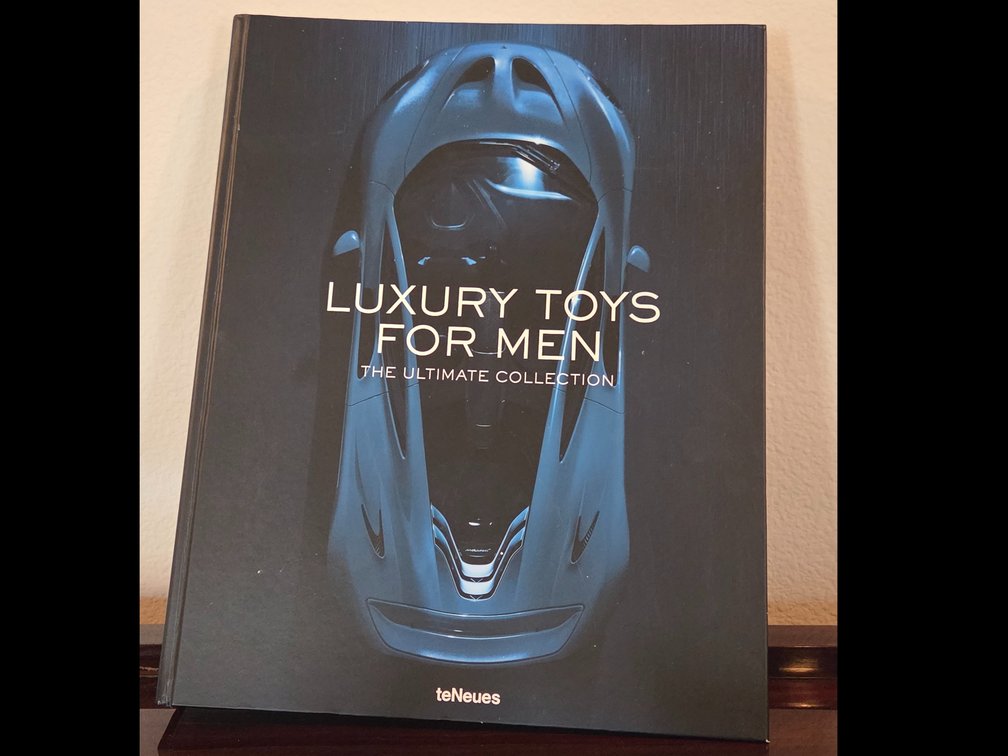 hardcover coffee table book Luxury Toys for Men: The Ultimate Collection